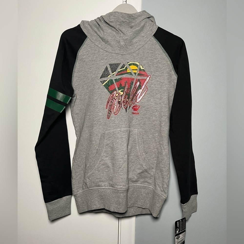Minnesota Wild Hooded Sweatshirt NWT